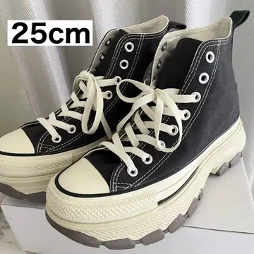 컨버스 올스타 트랙 웨이브 하이컷 블랙 검정 통굽