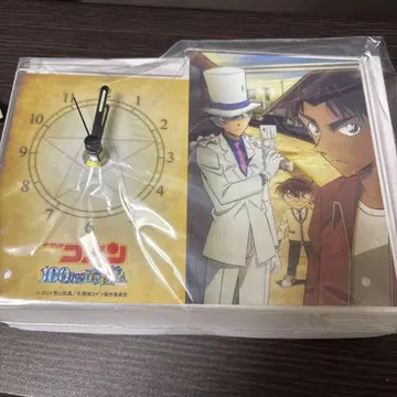 명탐정 코난 100만 달러의 오각별 라쿠텐 아크릴 스탠드 시계 괴도 키드