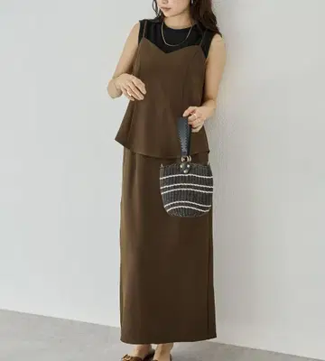 LAVEANGE 뷔스티에 스커트 셋업