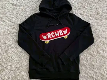 RCWB 맨투맨 풀다운 후드티 사가라 자수 로고