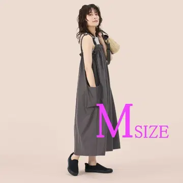 워크맨 발수 개더 스커트 새상품 M 원피스 에이프런