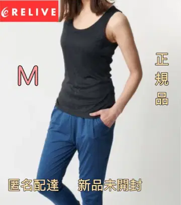 새상품 여성용 리라이브 셔츠 노 슬리브 이너 M 사이즈 a30