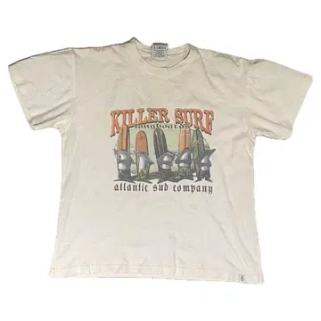 Atlantic Sud KILLER SURF 티셔츠 M 사이즈