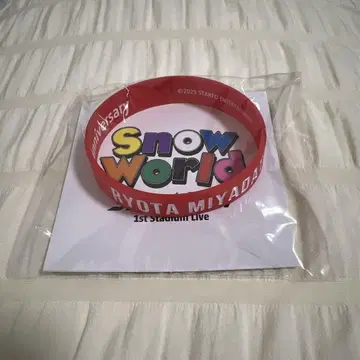 미야타테 료타 Snow Man 러버 밴드