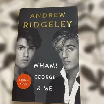 WHAM! GEORGE & ME 앤드류 친필 사인 포함