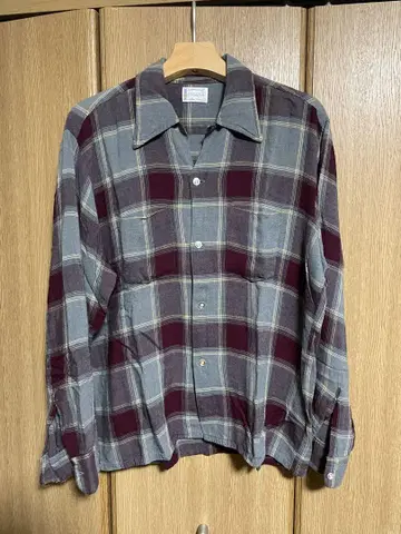 60s Towncraft 레이온 셔츠