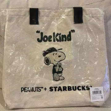 스타벅스 스누피 콜라보 토트백 PEANUTS