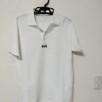 PGG 화이트 피케 셔츠