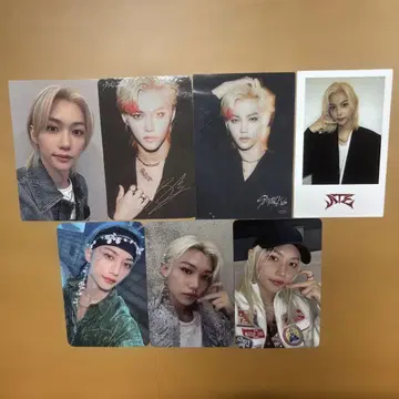 StrayKids Felix 필릭스 혜택 트레이딩 카드 세트