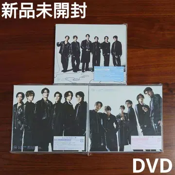 SixTONES CD 목소리 3형태 세트 DVD 미개봉 새상품