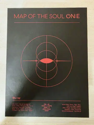 BTS MAP OF THE SOUL ON:E 블루레이