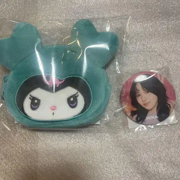 TWICE 미나 미브리 캔뱃지 캔뱃지 파우치 팝업