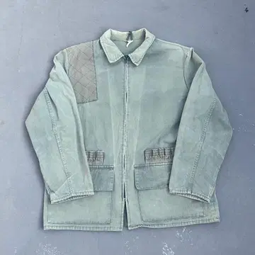 80s OPTI Zip 밀리터리 자켓 빈티지 구제 의류