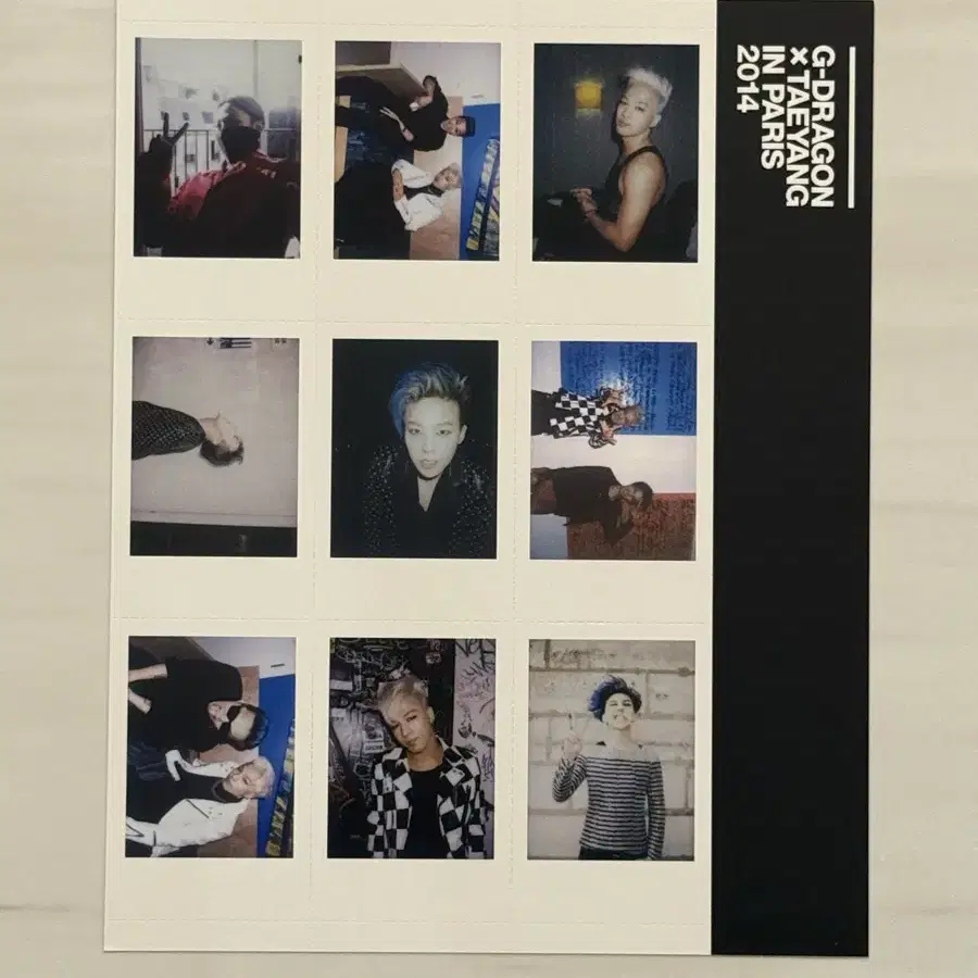 G-DRAGON | 지드래곤 Big Bang GD & taeyang Paris Photo DVD