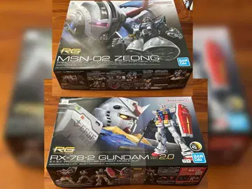 건담 프라모델 RG 지옹 & RX-78-2 건담 Ver. 2.0