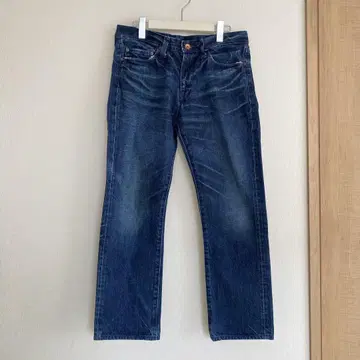 chimala 치말라 버튼 플라이 청바지 데님 팬츠 블루 32인치