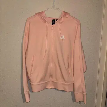 아디다스 핑크 여성용 후드티