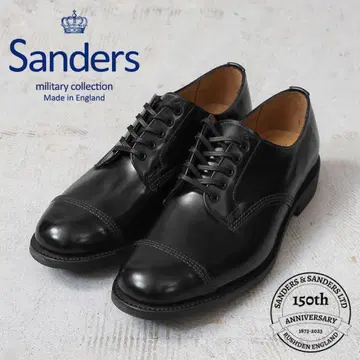 새상품 SANDERS 샌더스 캡토 드레스 신발 가죽 신발 UK8