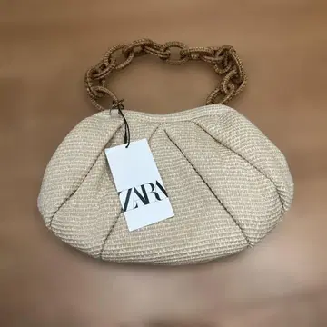 자라 바스켓백 M 사이즈