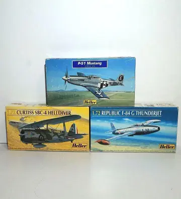 Eler 1/72 P-51D / F-84G 썬더 제트 / SBC-4
