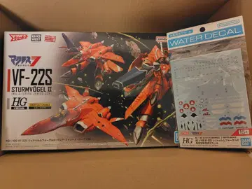 미개봉 HG VF-22S 슈트룸포겔 (미리아 기체) 데칼 세트