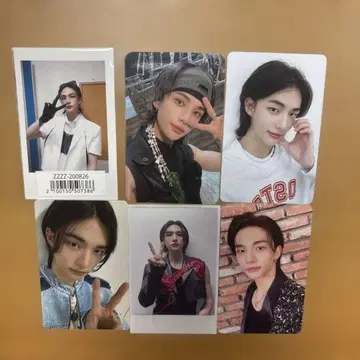 StrayKids Hyunjin 현진 혜택 트레이딩 카드 세트