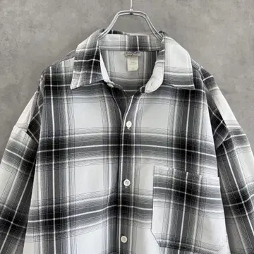 USA제 Cal Top 칼탑 체크 셔츠 2XL 빅 사이즈