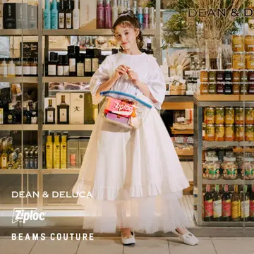 DEAN & DELUCA Ziploc 빔즈 클리어 토트백 S