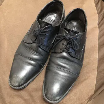 stefanorossi 블랙 레이스업 슈즈