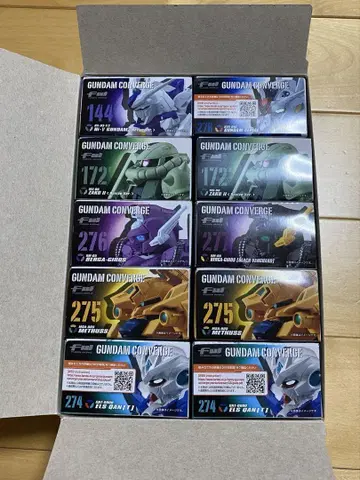 GUNDAM CONVERGE #SELECTION 03 피규어 세트