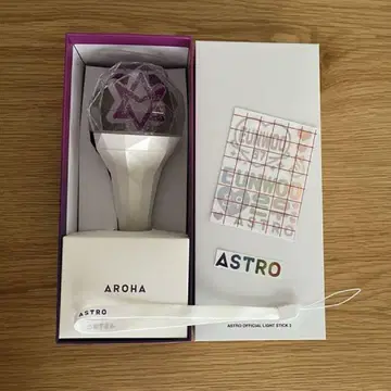 ASTRO 공식 응원봉 ver2 차우누 홀로그램 스티커 포함