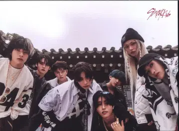 StrayKids SKZHOP HIPTAPE 합 미니 포스터 빨간색