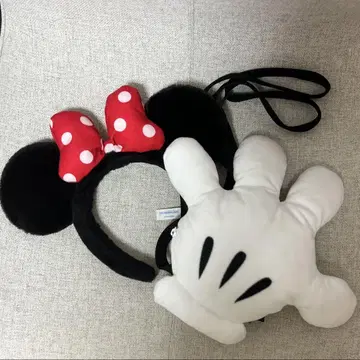 미니 마우스 머리띠 미키 파우치