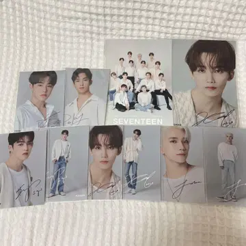 SEVENTEEN 로손 프린트 복사 브로마이드