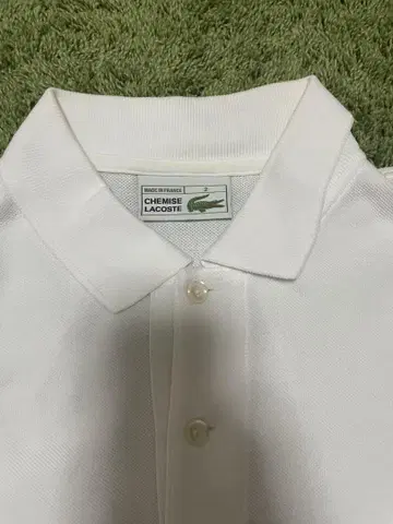 라코스테 프랑스제 화이트