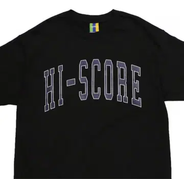 베들램 하이-스코어 아치 S/S 티셔츠 - 블랙 XL
