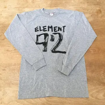 미사용 새상품 element 엘리먼트 롱T 그레이