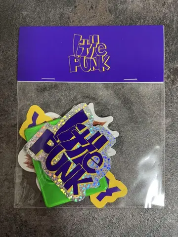 Vaundy little punk 라이브 첫날 공연 한정 스티커 세트