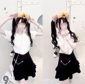 미셸 마카롱 스커트
