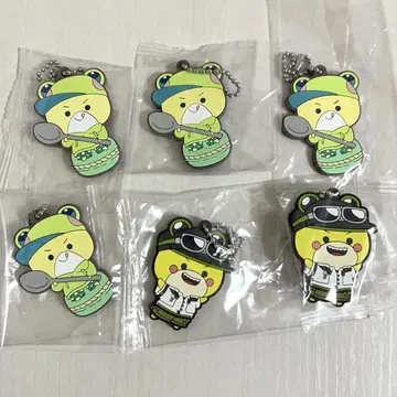 컬러풀 피치 카라피치 시바 가챠가챠 러버 마스코트