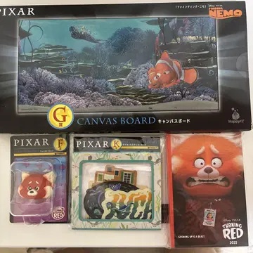 Happy 복권 PIXAR 픽사 4종 세트
