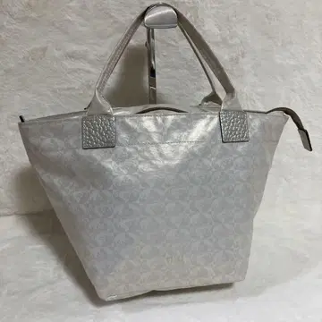 컨디션 최상 PELLE BORSA 펠레 보르사 얼라이브 펄 토트백