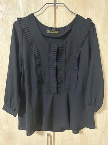 나노 유니버스 Broderie & Co 프릴 블라우스 사이즈 F