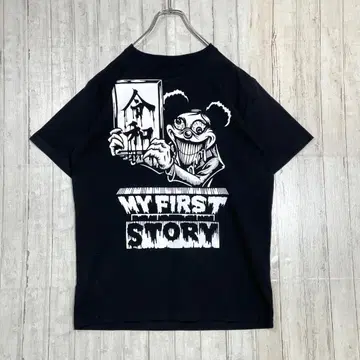 MFS My First Story 밴딩 티셔츠 블랙 L 사이즈