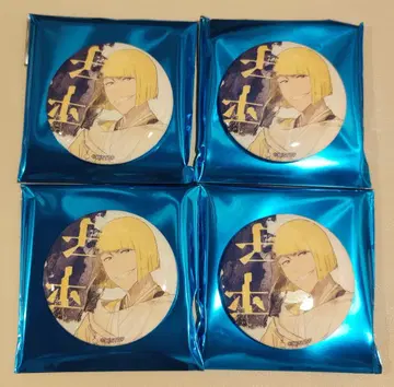 BLEACH 중국 상하이  캔뱃지 히라코 마코 4개 세트