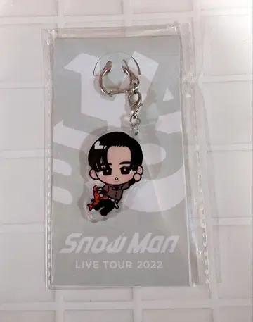 Snow Man 메구로 렌 스노우 칠 아크릴 키링 새상품