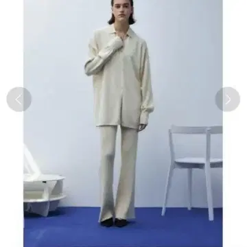 Relax looser knit PT 릴랙스 루서 니트 팬트 화이트