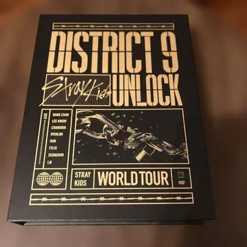 Stray Kids DISTRICT 9 UNLOCK DVD
