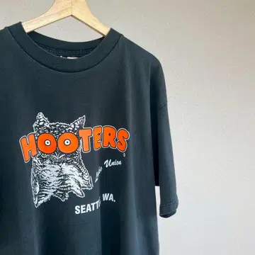 80s 90s 캐나다제 HOOTERS 티셔츠 빅 사이즈 빈티지