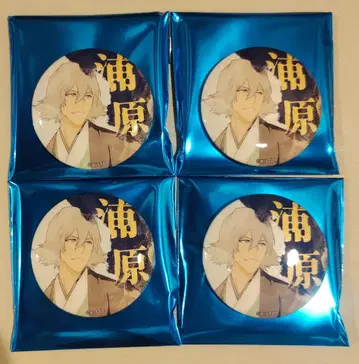 BLEACH 중국 상하이  캔뱃지 우라하라 키스케 캔뱃지 4개 세트
